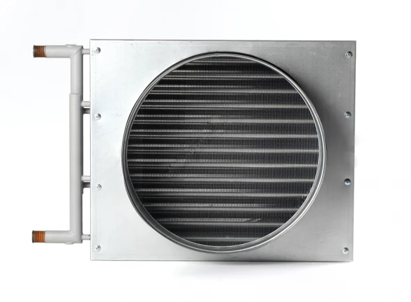 Канальный нагреватель-калорифер NWPk 200/3 водяной круглый Неватом