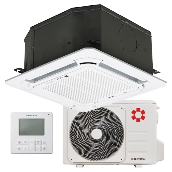Кассетный кондиционер Kentatsu KSZTA53HFAN1R/KSUTA53HFAN1L/KPU65-D