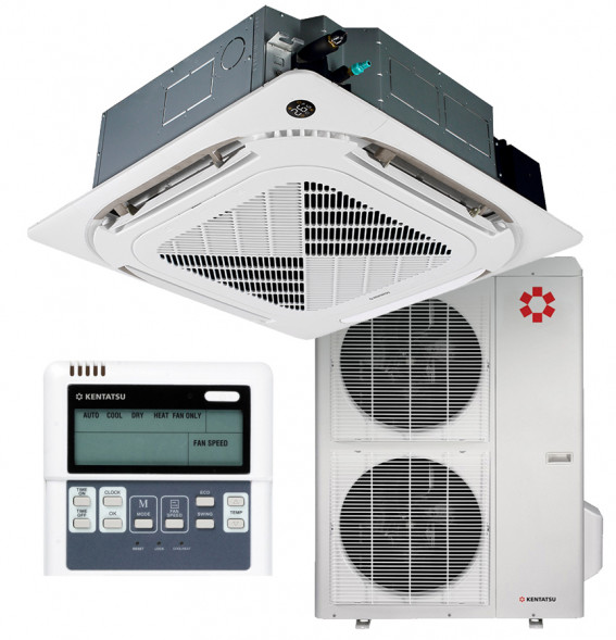 Кассетный кондиционер Kentatsu KSVB165HZAN1/KSUNB165HZAN3