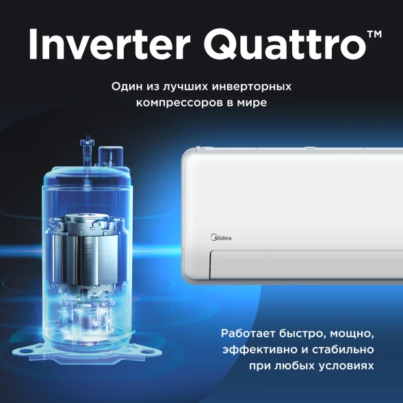 Кондиционер инверторный Midea MSHP-09N8D6-I/MSHP-09N8D6-O