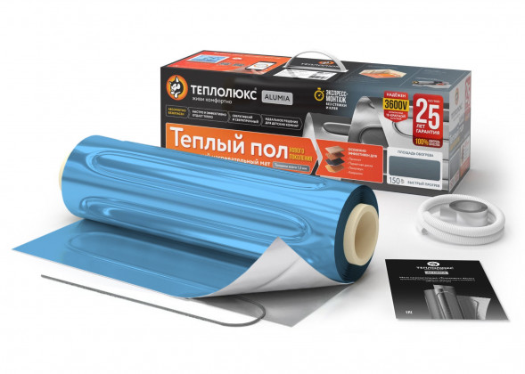 Нагревательный мат Теплолюкс Alumia 450 Вт/3,0 кв.м