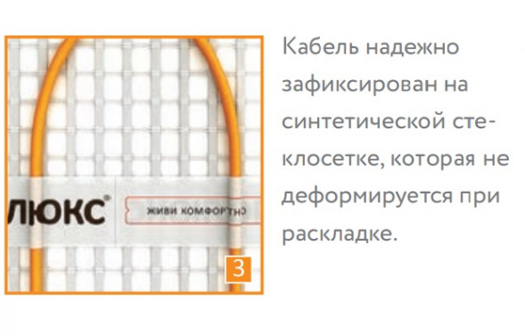 Нагревательный мат Теплолюкс Tropix МНН 160 Вт/1,0 кв.м
