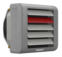 Водяной тепловентилятор ГРЕЕРС ВС-1230ЕСМ серый