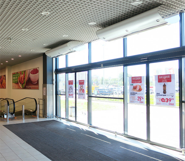 Водяная тепловая завеса Тепломаш КЭВ-110П6131W