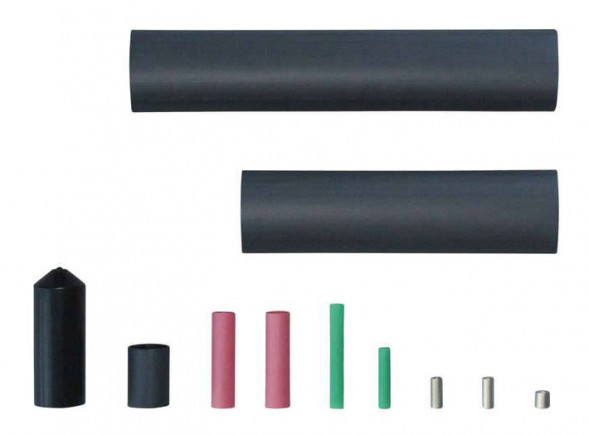 Термоусадочная муфта с клеевым колпачком (Для кабеля в трубу)