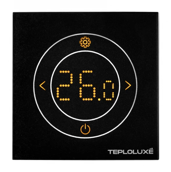 Терморегулятор Теплолюкс Solus Zen Wi-Fi черный/черный
