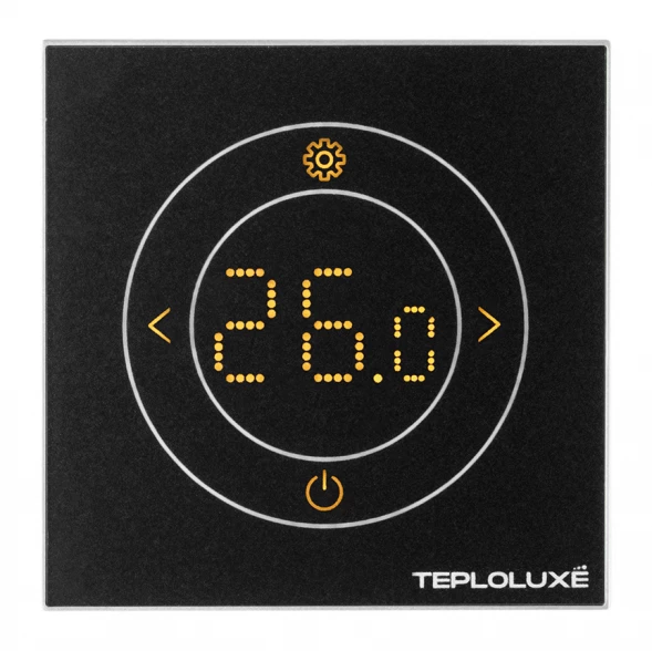Терморегулятор Теплолюкс Solus Zen Wi-Fi черный/серебро
